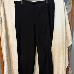 Counterparts Women's Size 14W Pull On Slacks Black
